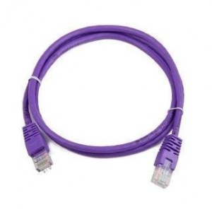 Cablexpert | CAT 5e | Patch cable | Unshielded twisted pair (UTP) | Male | RJ-45 | Male | RJ-45 | Purple | 0.25 m